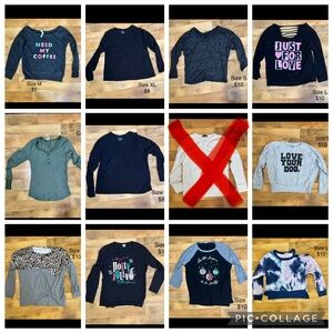 ‼️SALE‼️ LOT OF WOMENS TOPS